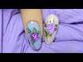 Чуть помедленнее 2 /Роза по мокрому/Nail art ideas