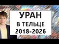 УРАН В ТЕЛЬЦЕ с 15 мая 2018 до 2026. Революция в делах. Перемены / Астропрогноз Павел Чудинов Уран