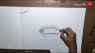 Speed Drawing - Cara Mudah Menggambar Bibir