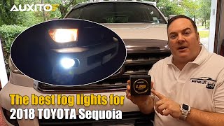 Sequoia LED Fog light Bulbs  2008 Sequoia Fog Bulb Upgrade (AUXITO LED bulbs install)