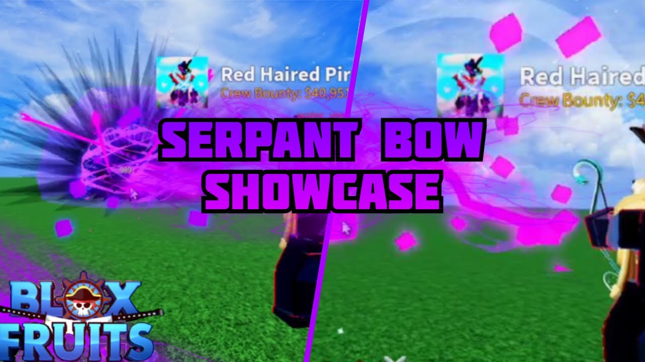 Serpent Bow Showcase!(New Gun) Blox Fruits Update 15 YouTube