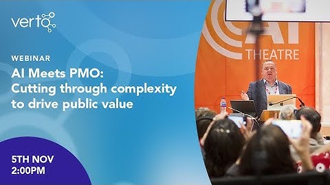 Webinar: AI Meets PMO - Cutting through complexity to drive public value