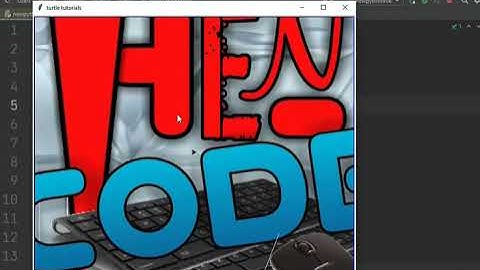 Python Turtle Graphics tutorials for beginners part 1 of 1