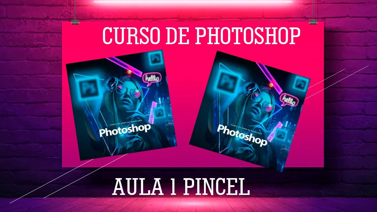 1 curso de photoshop mão na massa