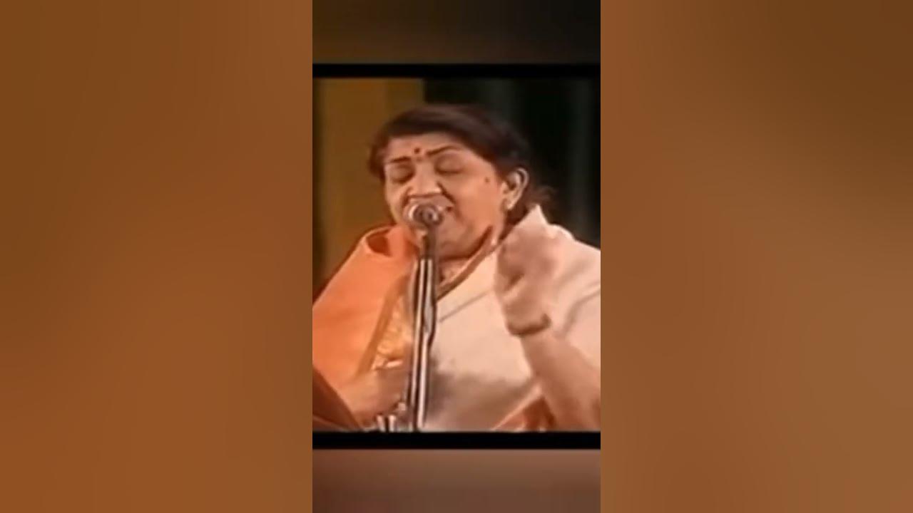 Lata Mangeshkar Live I Jiya Jale