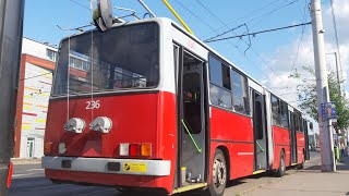 🔴 75 ➤ Puskás Ferenc stadion M - Jàszai Mari tèr | ikarus 280 GVM | 236