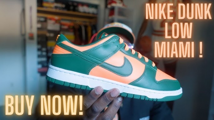 OK I THOUGHT THESE WERE THE FLORIDA GATOR DUNKS LOL. THE MIAMI HURRICANE  DUNK LOWS ARE FIRE. 