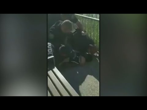Man put in apparent chokehold by police in Queens admitted to hospital ...