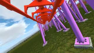 Vekoma SLC Extended 8K 180 VR Roller Coaster by AlanKasa