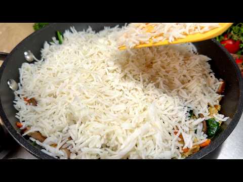 I just pour boiling water over the rice, Loose, Tender & Incredibly Delicious # 382