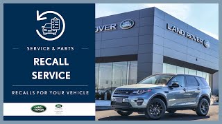 Land Rover Recall Department Easton, OH // Land Rover Easton