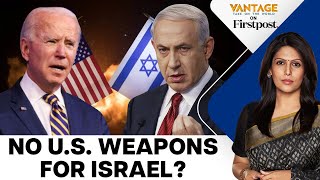 Biden Withholds Weapons as Ties with Israel Strain | Vantage with Palki Sharma screenshot 5