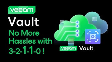 ☁️ Veeam Vault: Your Easiest Path to 3-2-1-1-0 Compliance (*AI-dubbed)