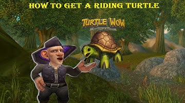 Turtle WoW: How to get a turtle mount