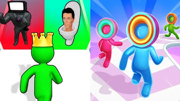 Max Levels Layer Man 3D Vs Giant Rush 3D 😼😽🙂😚👿😻🙊 All New Max Update Mobile Gameplay WE21