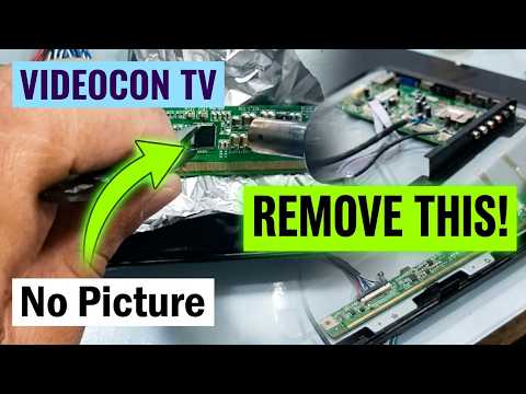 LED TV Panel# Repair# @ Videocon 40 