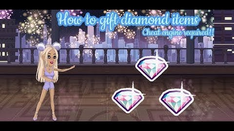 How to give diamond items MSP cheat engine