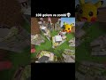 minecraft 100 iron golems vs zombie
