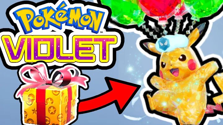 Pokemon Violet, but I can only use GIFT POKEMON