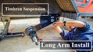 Timbren Long Arm one ton Suspension Install