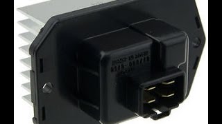 2005 Endeavor Blower Resistor Change