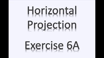 A2 Maths - Mechanics - Horizontal projection