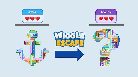 Wiggle Escape: Snake Puzzle All Levels (Part 3) | No Commentary & No Music | Android Gameplay
