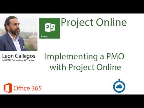 Implementing a PMO with Project Online