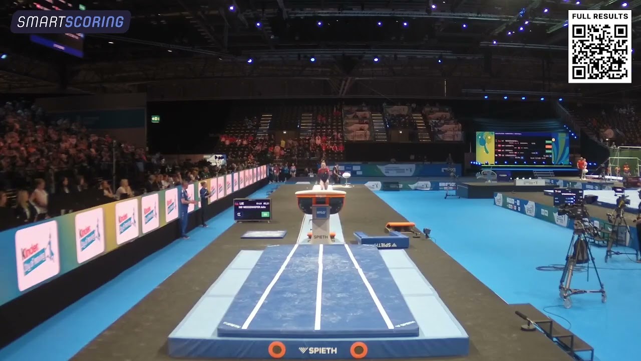 Julia Weissenhofer. 2025 European Championships. Qual/TF. VT2