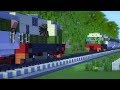 Minecraft tragedi bintaro train crash animation