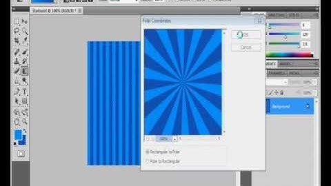 Starburst Effect Photoshop CS5 Tutorial
