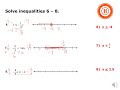 Solving Inequalities Quiz