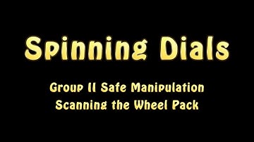 Group 2 Safe Manipulation Course - Part 4b - Scanning the Wheel Pack