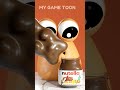 Giant Haribo chocolate VS Nutella pou Giant Haribo chocolate VS Nutella pou