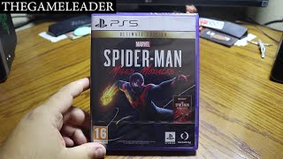 Marvel's Spider-Man: Miles Morales [Ultimate Edition] (PS5) - Unboxing + Intro Menu Gameplay