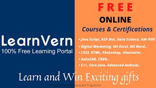 How to learn Online Courses for Free|| Learnvern|| learn and win gifts* screenshot 4