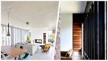 75 Living Room Library With A Two-sided Fireplace Design Ideas You