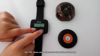 CATEL wireless calling system/wireless calling buttons/setup video