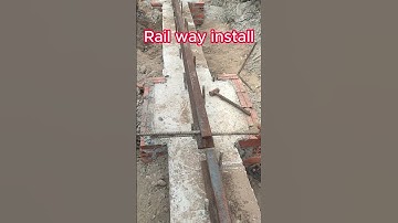 Amazing Railway Install Expert #shortvideo #shorts #short #railway #train #construction