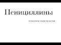 Пенициллины: основы фармакологии. Бета-лактамные антибиотики, что это значит?