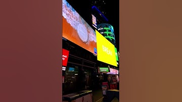 Thumbnail of NEW YORK CITY At Night: Walking Around Times Square in Manhattan, NYC, USA #shorts #4k