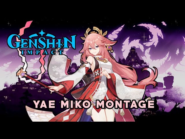 Yae Miko Montage  | TheFatRat - Rise Up (Jon Kat Remix) class=