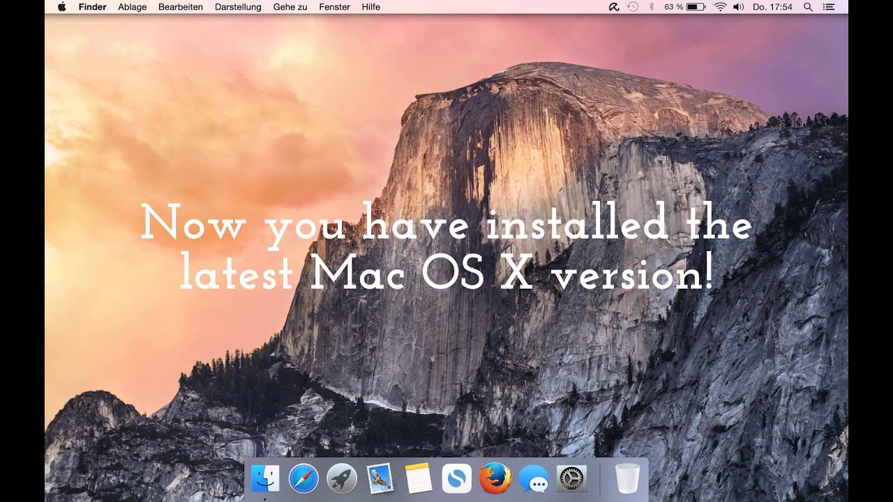 How To Install Max OS X Yosemite Without Developer Account YouTube How To Install Max OS X Yosemite Without Developer Account YouTube