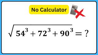 Nice Square Root Math Simplification | Square Root Math | NO CALCULATOR!!!