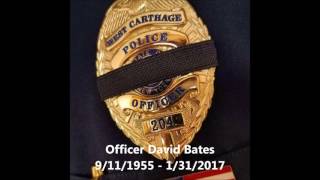 Officer David Bates Last Call