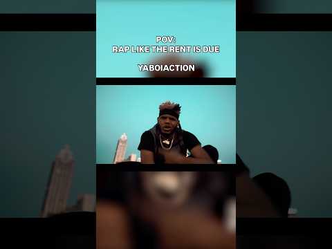 Rapping like the rent due!