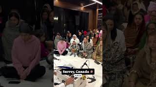 Surrey Canada | 14-10-25 🇨🇦 | Bhai Harinder Singh Ji | NKJ #Surrey #Canada #nirvairkhalsajathauk