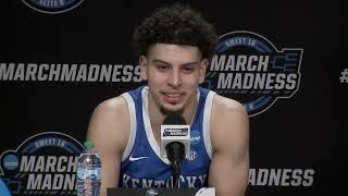 Mark Pope, Kentucky basketball reacts to loss to Tennessee in Sweet Sixteen