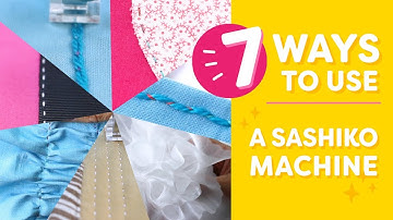 💛7 Ways to Use a Sashiko Machine💛