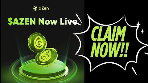 HOW TO CLAIM YOUR $AZEN TOKENS TO MEXC EXCHANGE|AZEN AIRDROP LISTING DATE
